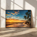 Sunset Wall Art Canvas Print by MyGreatCanvas | Canvas Wall Art Prints | Photo Prints & Wall Decor