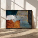 Modern Abstract Canvas Art Canvas Print - Framed and Ready