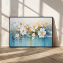 Abstract Flower Wall Art Canvas Print
