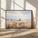 Golden Fields Wall Art Print Canvas – Serene Landscape of by MyGreatCanvas | Canvas Wall Art Prints | Photo Prints & Wall Decor