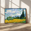 Wheatfield With Cypresses By Van Gogh Painting Wall Art
