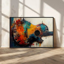 Abstract Guitar Wall Art Canvas | Vibrant Music-Inspired Art by MyGreatCanvas | Canvas Wall Art Prints | Photo Prints & Wall Decor