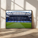 Chelsea FC Soccer Team Print - Stamford Bridge Stadium Wall