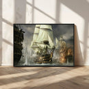 Pirate Ship War Wall Art Canvas Print by MyGreatCanvas | Canvas Wall Art Prints | Photo Prints & Wall Decor