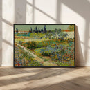 Vincent van Gogh Garden at Arles Wall Art Canvas Print