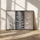 Minimalist Botanical Wall Art Canvas Print, Framed and Ready