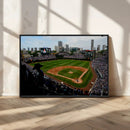 Chicago Cubs Baseball Team Print - Wrigley Field Stadium