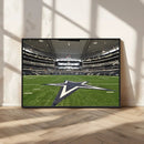 Dallas Cowboys Football Team Print - Arlington AT&T Stadium by MyGreatCanvas | Canvas Wall Art Prints | Photo Prints & Wall Decor