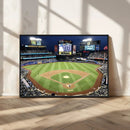 Citi Field Wall Art Print | 3-Panel New York Mets Baseball by MyGreatCanvas | Canvas Wall Art Prints | Photo Prints & Wall Decor