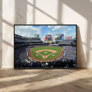 New York Mets Baseball Team Print - Citi Field Stadium Wall