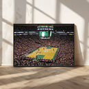 TD Garden Basketball Canvas Wall Art - Boston Celtics Live by MyGreatCanvas | Canvas Wall Art Prints | Photo Prints & Wall Decor
