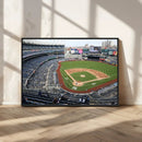 New York Yankees Baseball Team Print - Yankee Stadium Wall