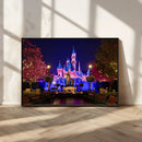 Castle Large Wall Art Disney Magic Kingdom Kids Room Decor -