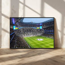 Tottenham Hotspur Stadium Canvas Print, Match Day Triple