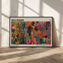 Framed Yayoi Kusama 1986 Wall Art Print – Japanese Wall Art