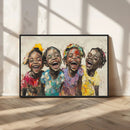 Shai Yossef style Joyful Childhood Canvas Wall Art - by MyGreatCanvas | Canvas Wall Art Prints | Photo Prints & Wall Decor