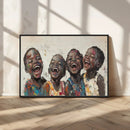 Shai Yossef Print - Joyful Childhood Canvas Wall Art -