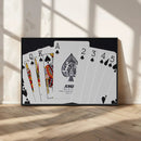 Poker Wall Art - Playing Cards Canvas Wall Art Print - Ace by MyGreatCanvas | Canvas Wall Art Prints | Photo Prints & Wall Decor