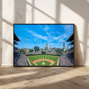 Wrigley Field Chicago Cubs Panoramic Art Multi-Piece Canvas
