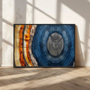 Abstract Tree Rings Wall Art Canvas Print – Modern Wood by MyGreatCanvas | Canvas Wall Art Prints | Photo Prints & Wall Decor