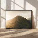 Mountain Wall Art – Framed Sunset Landscape Canvas Artwork, by MyGreatCanvas | Canvas Wall Art Prints | Photo Prints & Wall Decor