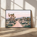 Joshua Tree Wall Art Canvas Print – Framed Desert Road Scene by MyGreatCanvas | Canvas Wall Art Prints | Photo Prints & Wall Decor