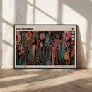 Modern Japanese Wall Art Canvas Print – Framed Abstract