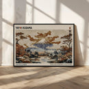 Yayoi Kusama Wall Art Canvas Print – Framed Modern Japanese