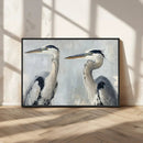 Bird Canvas Decor Wall Art Canvas Print – Framed Coastal