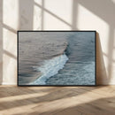 Ocean Waves Wall Art Canvas Print – Framed Coastal Serenity