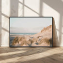 Beach Landscape Wall Art Canvas Print – Framed Sand Dune