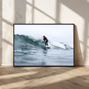 Surfer on Wave Wall Art Canvas Print – Framed Ocean by MyGreatCanvas | Canvas Wall Art Prints | Photo Prints & Wall Decor