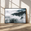 Foggy Forest Landscape Wall Art Canvas Print – Misty by MyGreatCanvas | Canvas Wall Art Prints | Photo Prints & Wall Decor