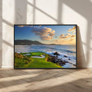 Pebble Beach Golf Links Wall Art Canvas Print – Iconic by MyGreatCanvas | Canvas Wall Art Prints | Photo Prints & Wall Decor