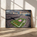Chicago Bears Soldiers Field Wall Art Canvas Print – Framed