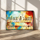 Abstract Last Supper Wall Art – Apostles Canvas Print by MyGreatCanvas | Canvas Wall Art Prints | Photo Prints & Wall Decor