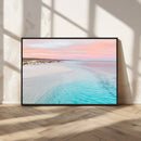 Serene Pastel Beach Wall Art Canvas Print, Tranquil Coastal by MyGreatCanvas | Canvas Wall Art Prints | Photo Prints & Wall Decor