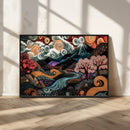 Whimsical Abstract Landscape Wall Art Canvas Print, Colorful by MyGreatCanvas | Canvas Wall Art Prints | Photo Prints & Wall Decor