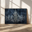 Dark Chandelier Wall Art Canvas Print by MyGreatCanvas | Canvas Wall Art Prints | Photo Prints & Wall Decor