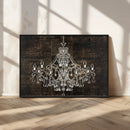 Rustic Chandelier Canvas Print by MyGreatCanvas | Canvas Wall Art Prints | Photo Prints & Wall Decor