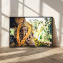 Hinduism Statue Wall Art Canvas Print