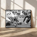 American Football Player Wall Art Canvas Print by MyGreatCanvas | Canvas Wall Art Prints | Photo Prints & Wall Decor