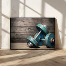 Dambell and Sport Wall Art Canvas Print by MyGreatCanvas | Canvas Wall Art Prints | Photo Prints & Wall Decor