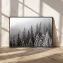 Big Foggy Forest and Misty Trees Forest Wall Art Canvas by MyGreatCanvas | Canvas Wall Art Prints | Photo Prints & Wall Decor