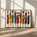 Abstract African Women Wall Art Canvas Print by MyGreatCanvas | Canvas Wall Art Prints | Photo Prints & Wall Decor