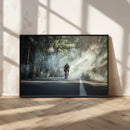 Cycling Road Bike in the Morning, Cycling Road Bike Canvas by MyGreatCanvas | Canvas Wall Art Prints | Photo Prints & Wall Decor