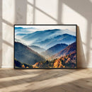 Mountains Forest Autumn Wall Art Canvas Print by MyGreatCanvas | Canvas Wall Art Prints | Photo Prints & Wall Decor