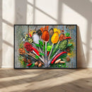 Spoonful of Spices Cooking Wall Art Canvas Print - Vibrant by MyGreatCanvas | Canvas Wall Art Prints | Photo Prints & Wall Decor
