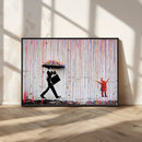 Banksy Wall Art Canvas Print, Framed Graffiti Art Picture by MyGreatCanvas | Canvas Wall Art Prints | Photo Prints & Wall Decor