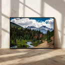 San Juan Nal Forest Wall Art Landscape Canvas Print